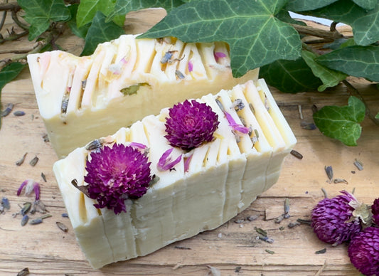 Snowy Handmade Soap