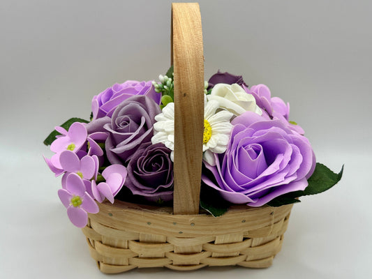Purple Soap Flower Bouquet