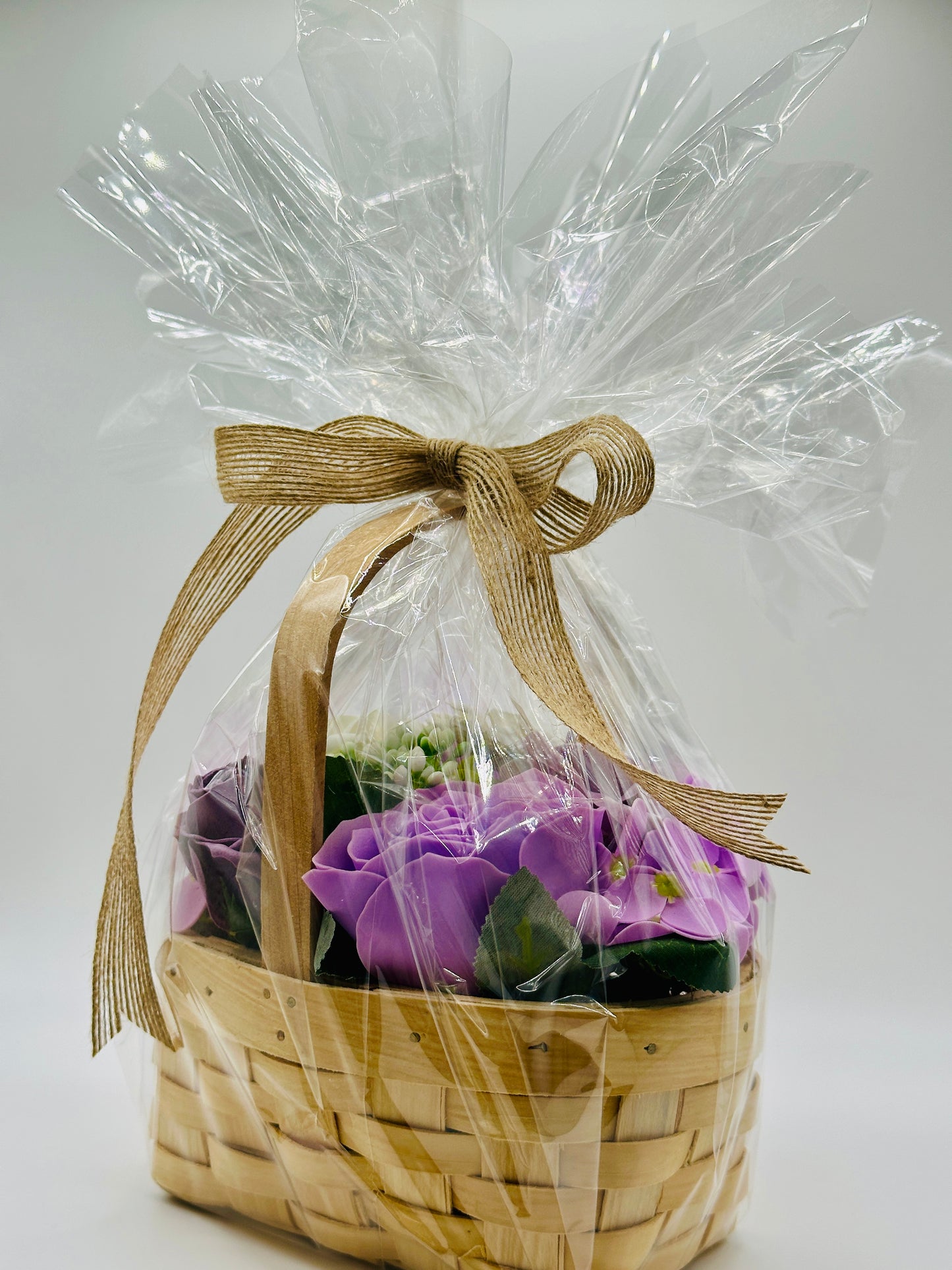 Purple Soap Flower Bouquet