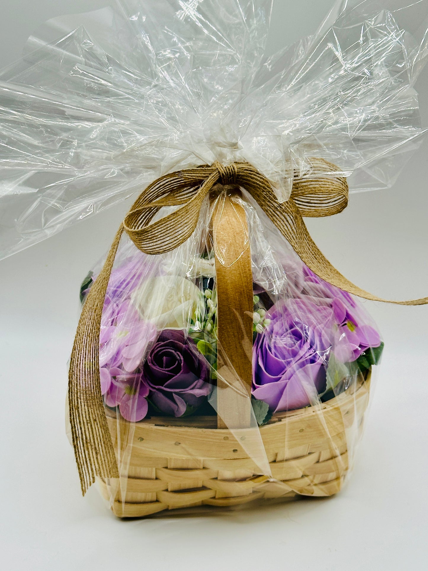 Purple Soap Flower Bouquet