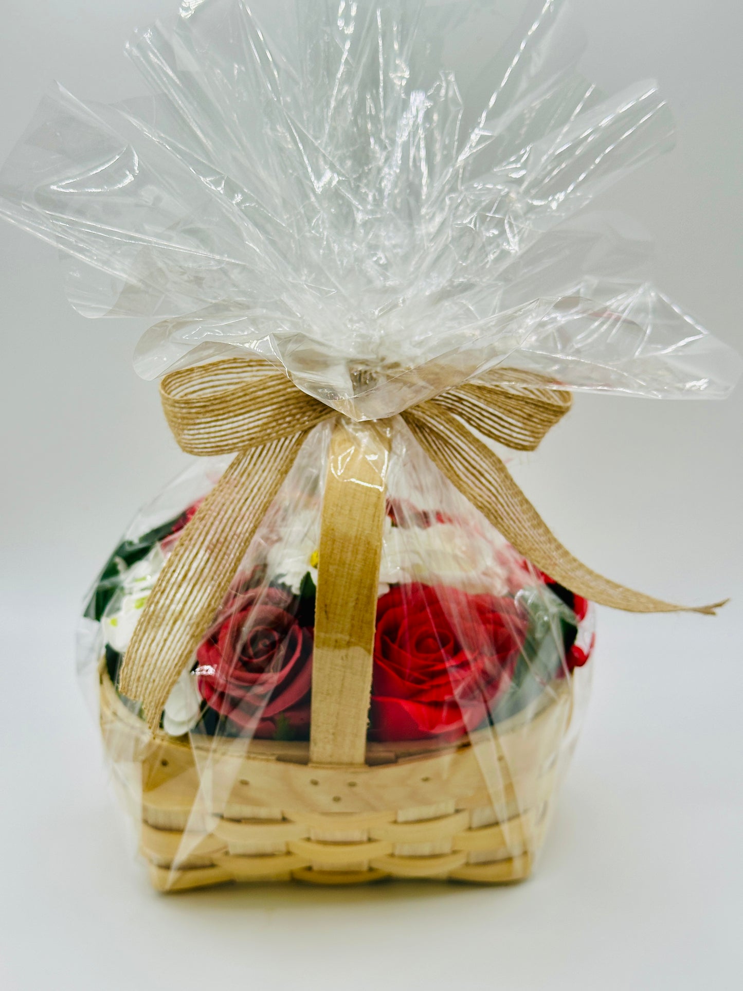 Red Soap Flower Bouquet