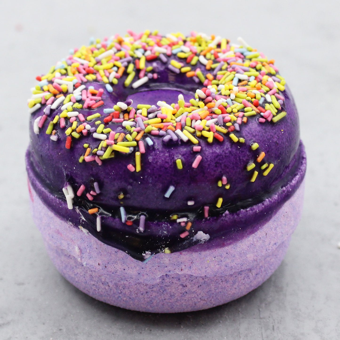 Purple Donut Bath Bomb